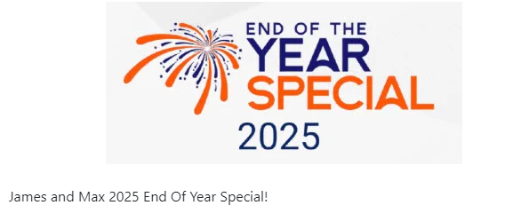 James and Max 2025 End Of Year Special