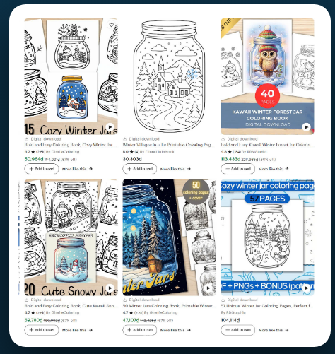 JarScape Prompts - Kids Winter Starter